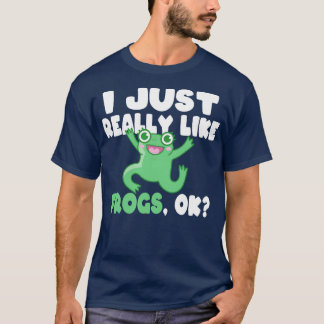 T-shirt J'Aime Vraiment La Grenouille