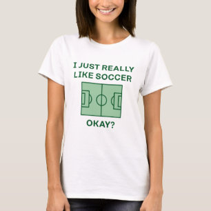 T-shirt J'Aime Vraiment Le Football Ok