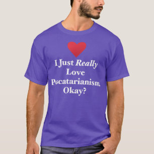 T-shirt J'Aime Vraiment Le Pescataranisme, Ok Fun Vegeta
