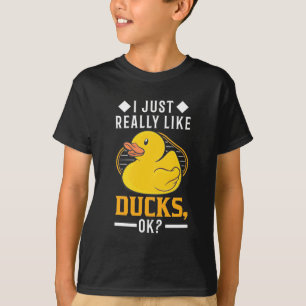 T-shirt J'Aime Vraiment Les Canards