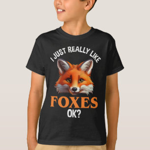 T-shirt J'Aime Vraiment Les Renards D'Accord ?