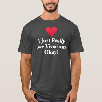 T-shirt J'Aime Vraiment Les Vivariums