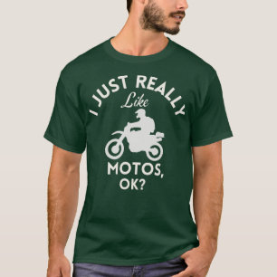 T-shirt J'Aime Vraiment Motos Ok