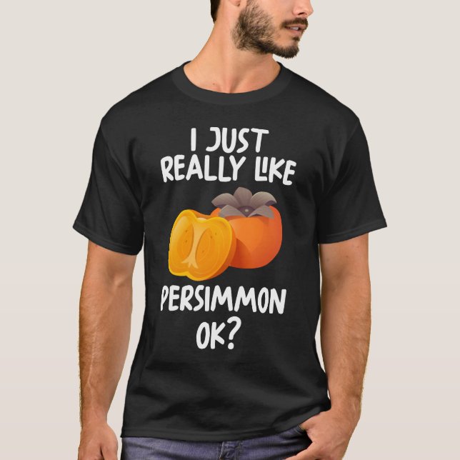 T-shirt J'Aime Vraiment Persimmon Ok (Devant)