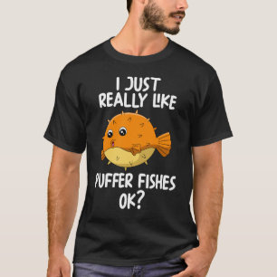 T-shirt J'Aime Vraiment Puffer Fishers Ok