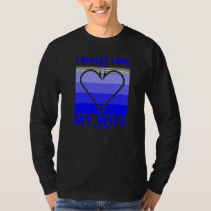 T-shirt J'Aime Vraiment Quand Ma Femme Me Laisse Aller Pêc