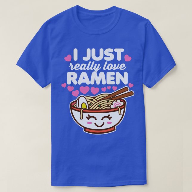 T-shirt J'Aime Vraiment Ramen (Design devant)