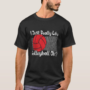 T-shirt J'Aime Vraiment Volleyball Ok Volleyball