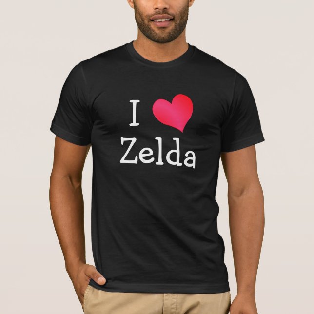 T-shirt J'aime Zelda (Devant)