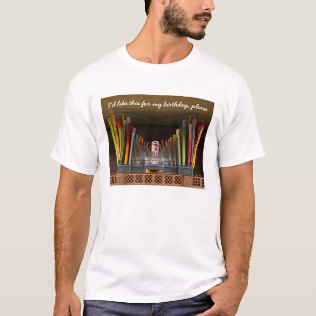 T-shirt J'aimerais ça pour mon anniversaire, s'il vous pla (Devant)