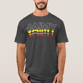 T-shirt Jaimy First Name Funny Vintage Sunset Jaimy vintag