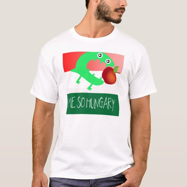 T-shirt j'ainsi la Hongrie (Devant)
