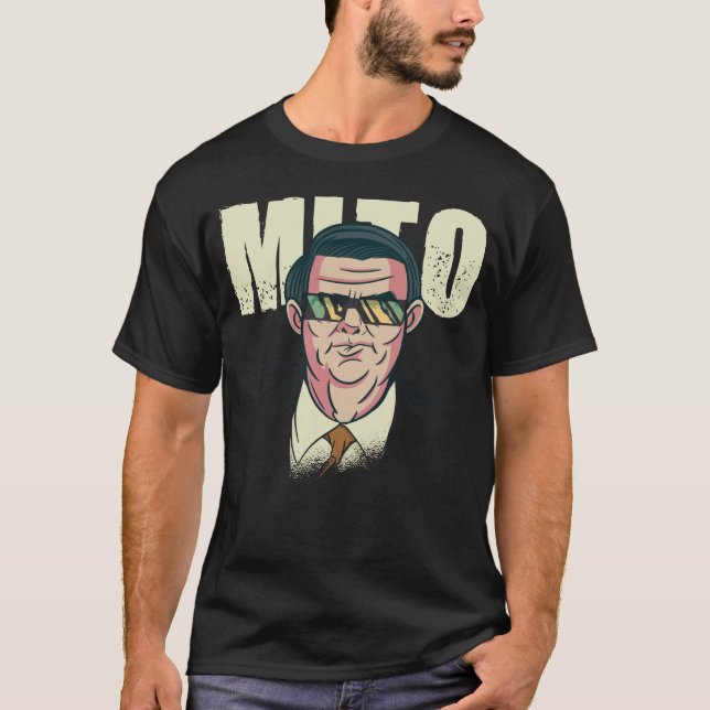 T-shirt Jair Bolsonaro 2022 Mito Presidente Do Brasil (Devant)