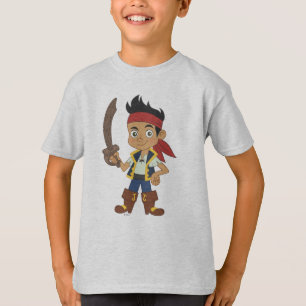 T-shirt Jake et les "Jamais Land Pirates"  Jake avec épée