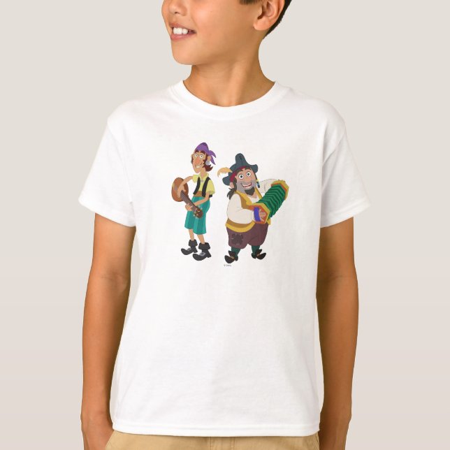 T-shirt Jake et les pirates du Neverland | Sharky & Bones (Devant)