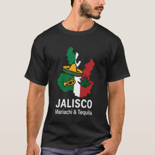 T-shirt Jalisco Mexique Mariachi et Tequila Fierté de Jali