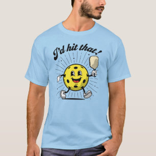 T-shirt "J'allais frapper ça !" Pickleball par PickleballP
