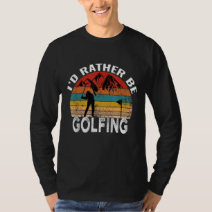 T-shirt J'allais frapper le Disk Golf