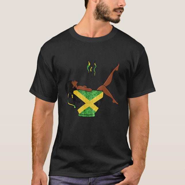 T-shirt Jamaica independence day Coffee  Coffee Day Coffee (Devant)