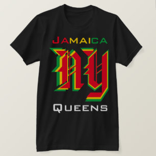 T-shirt Jamaica Queens Blk.