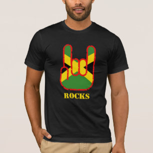 T-shirt Jamaica Rocks