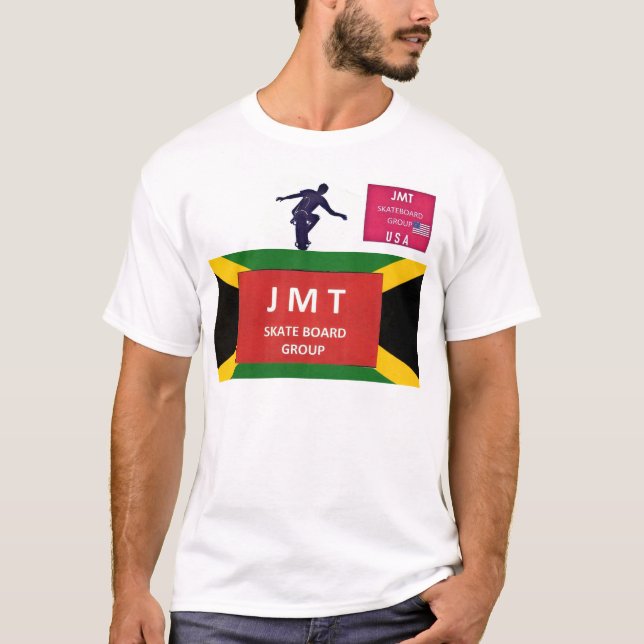 T-shirt JAMAICA SK8 JMT (Devant)