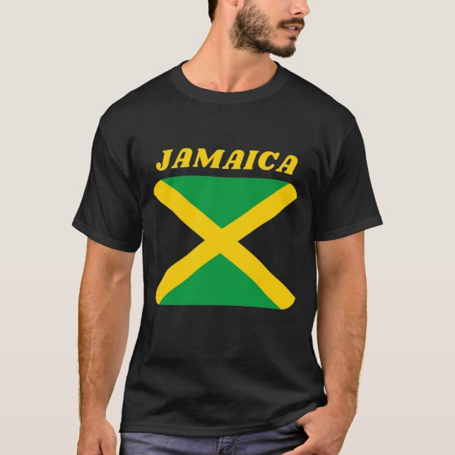 T-shirt jamaïcain à manches courtes (Devant)