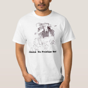 T-shirt jamaïcain de valeur de Rastafarian