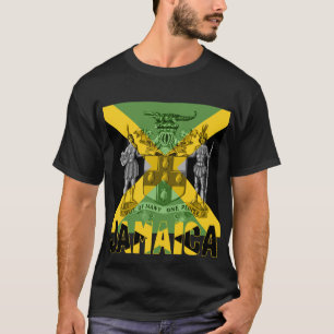 T-shirt Jamaïcain sur plusieurs personnes