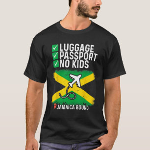 T-shirt Jamaïcain Travel Vacances Outfit to Jamaica trip M