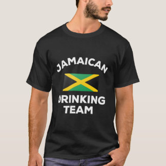 T-shirt Jamaïcaine Jamaïcaine Boire Équipe Drôle Matching
