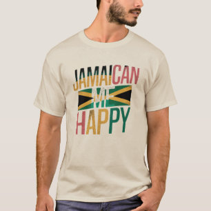 T-shirt Jamaican Me Happy – Ambiance Fun Île de Jamaïque