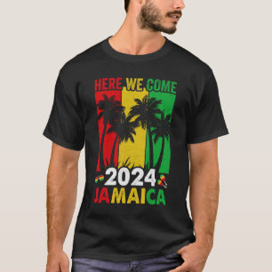 T-shirt Jamaïque 2024 Nous Venons À La Correspondance Des 