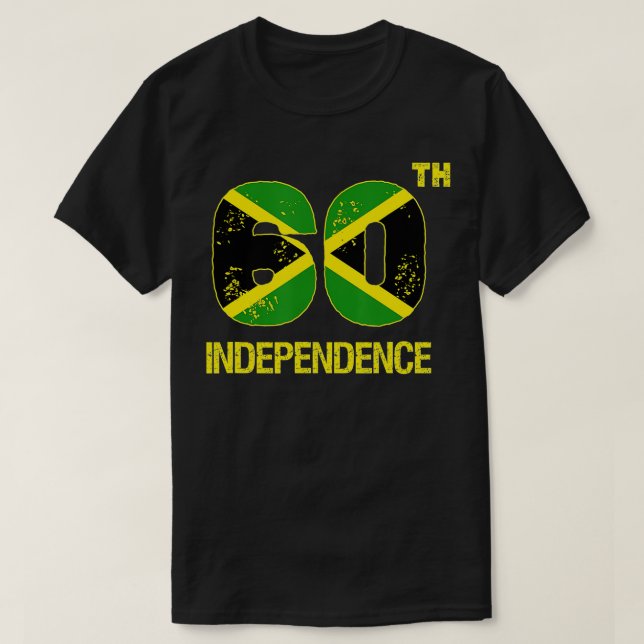 T-shirt Jamaïque 60e fête de l'indépendance 2022 Jam (Design devant)