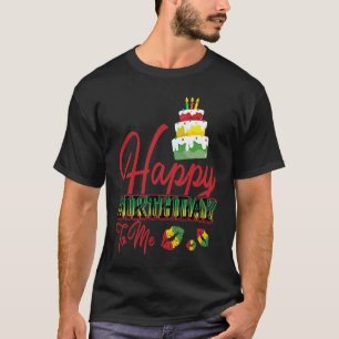 T-shirt Jamaïque Birthday Cake Joyeux anniversaire pour mo