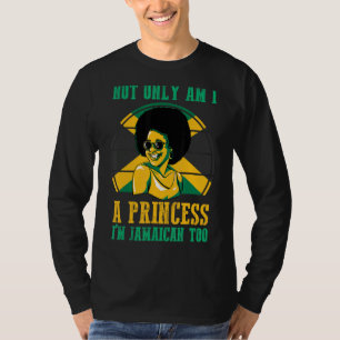 T-shirt Jamaïque Drapeau Afro Non seulement Suis-je une pr