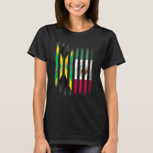 T-shirt Jamaïque Drapeau Mexique Pays Cultivé Drapeaux Pay