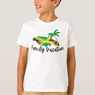 T-shirt Jamaïque Famille Vacances