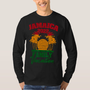 T-shirt Jamaïque Famille Vacances Correspondance Pour Tour