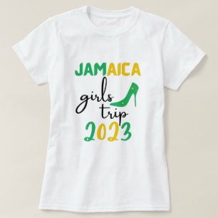 T-shirt Jamaïque Girls Trip 2023 groupe appariement, texte