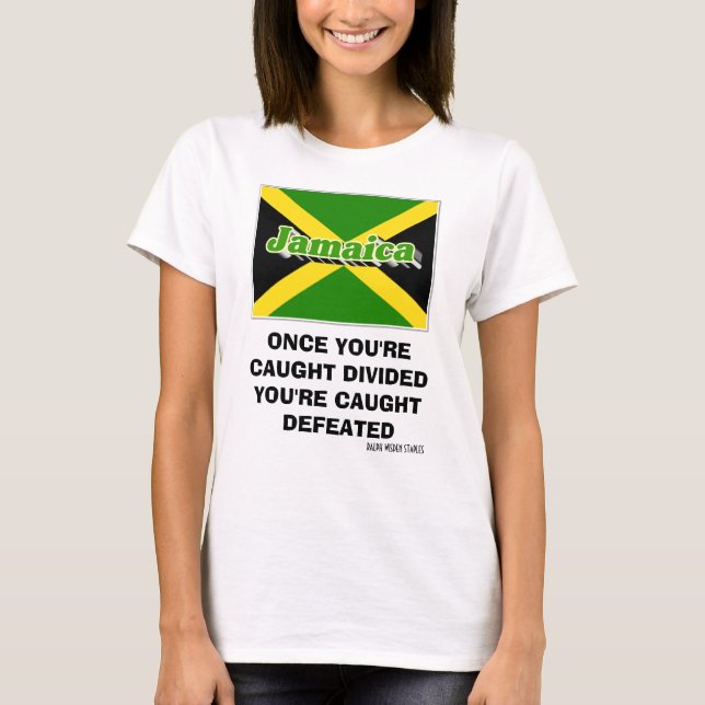 T-shirt Jamaïque MOTIVATIONNELLE (Devant)