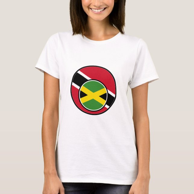 T-shirt Jamaïque Trinité-et-Tobago - 2 (Devant)