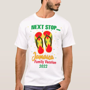 T-shirt Jamaïque Vacances Next Stop Jamaica Group Correspo