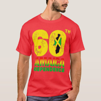 T-shirt Jamaïque vintage 60e anniversaire de l'indépendanc