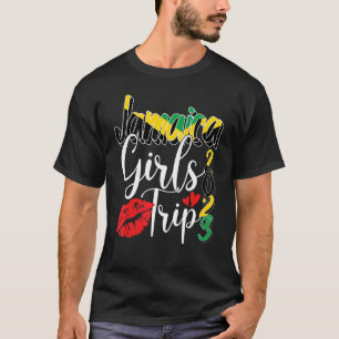 T-shirt Jamaïque Voyage filles 2023 Réunion familiale Vaca