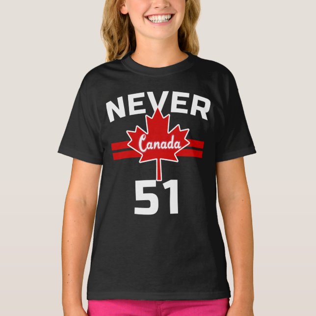 T-shirt Jamais 51 - Canada Jamais 51 État (Devant)