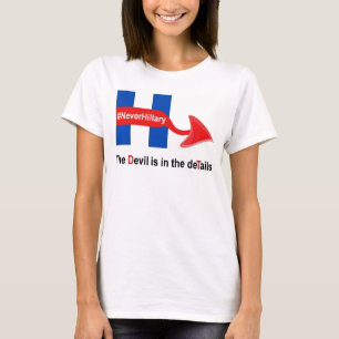 T-Shirt Jamais Détails Du Diable Hillary