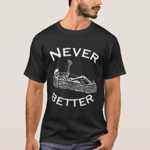 T-shirt Jamais mieux Skeleton Lazy Halloween Skull