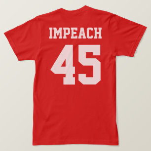 T-shirt Jamais Trump n'empiète 45