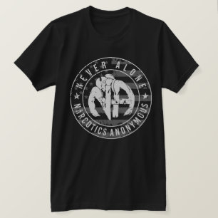 T-shirt Jamais un seul drapeau d'Amérique Vintage